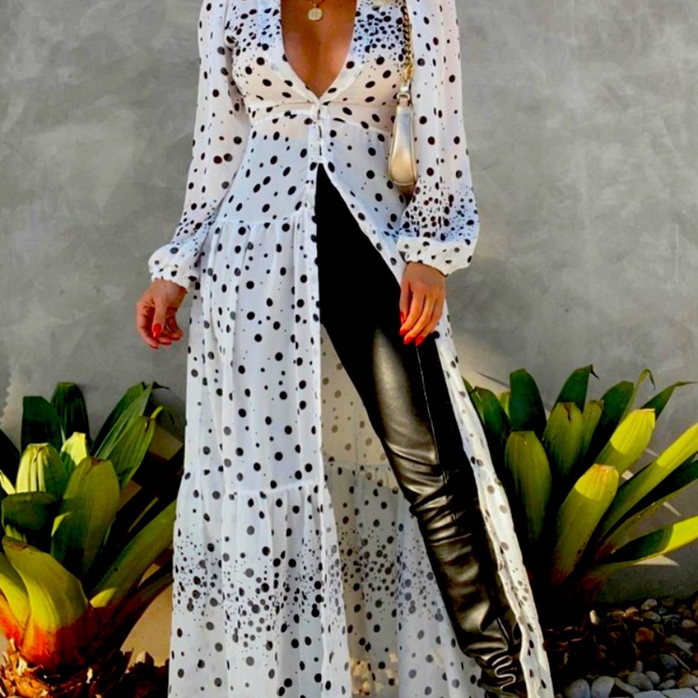 Polka dot Duster